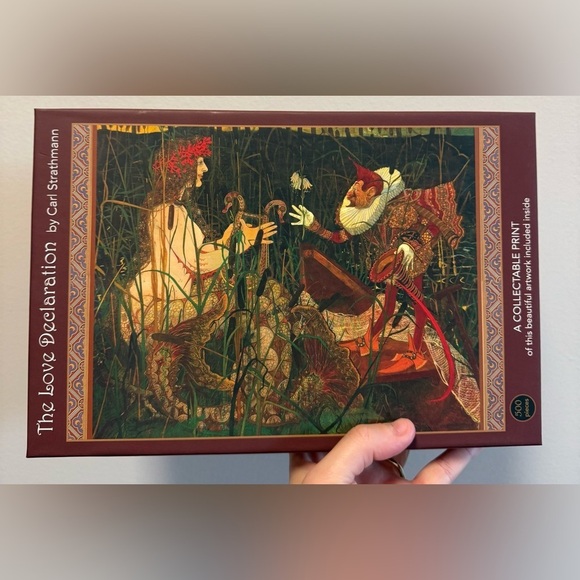 art & fable Other - NIB Art & Fable Puzzle "The Love Declaration" 500 piece Puzzle w print